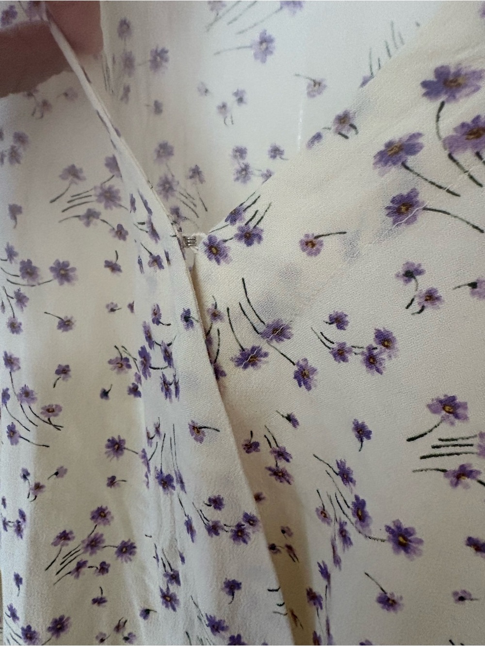 AE Floral Wrap Blouse - Picture 4 of 5